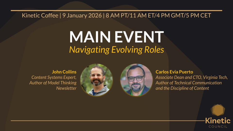 Kinetic Coffee: Navigating Evolving Roles